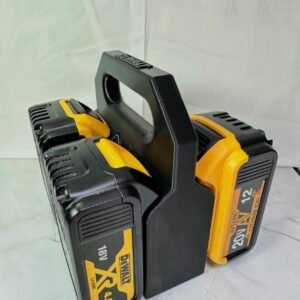 DeWALT-Compatible 4 Battery Carrier Caddy